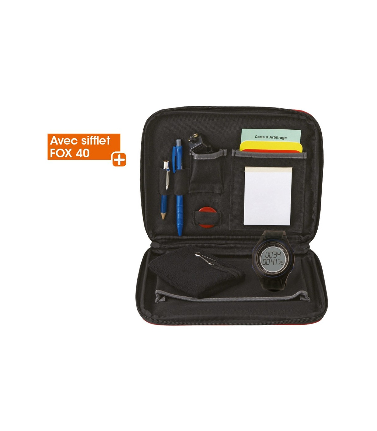 MALLETTE ARBITRE FOOTBALL AVEC ACCESSOIRES