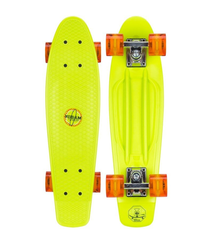 MINI SKATE PLASTIQUE LED 22.5"