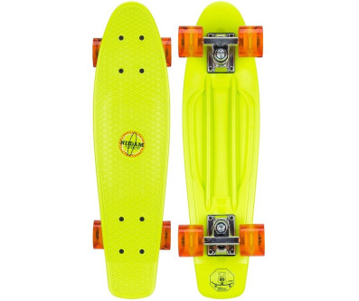 MINI SKATE PLASTIQUE LED 22.5"