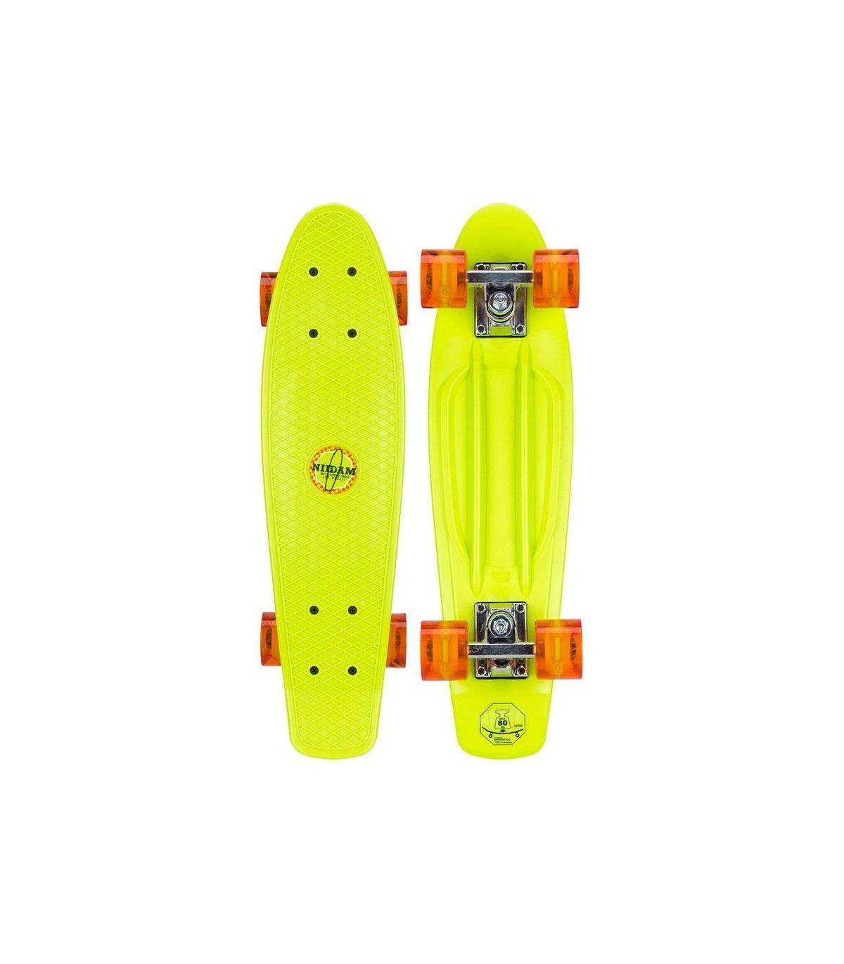 MINI SKATE PLASTIQUE LED 22.5"