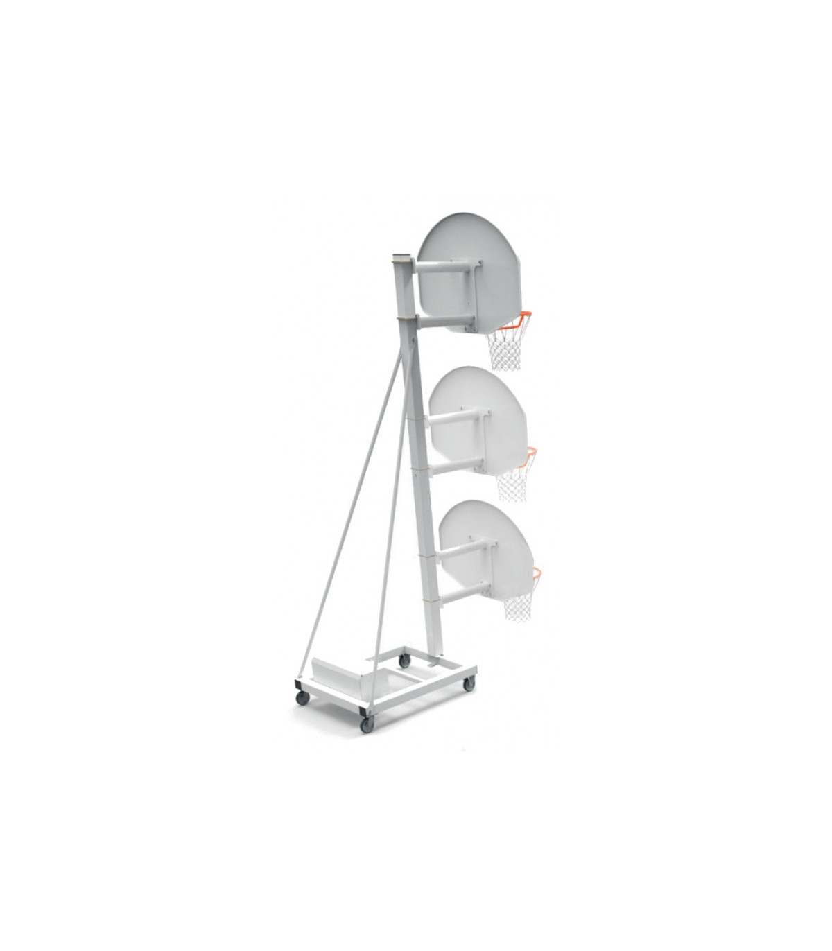 PANIER DE BASKET INTÉRIEUR MOBILE RÉGLABLE DE 2,60 M A 3,05 M ZOOM REGLAGE