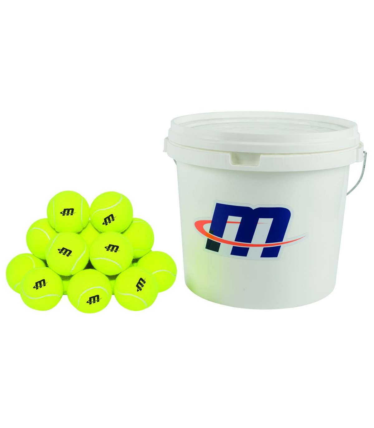 SEAU DE 48 BALLES DE TENNIS ENTRAINEMENT