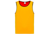 CHASUBLE RUGBY RÉVERSIBLE PRO ACT JAUNE ROUGE