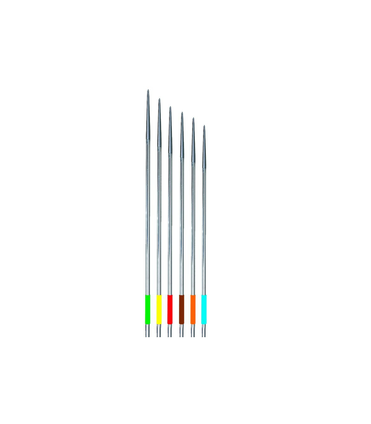 LOT DE 3 JAVELOTS SCOLAIRES ALUMINIUM