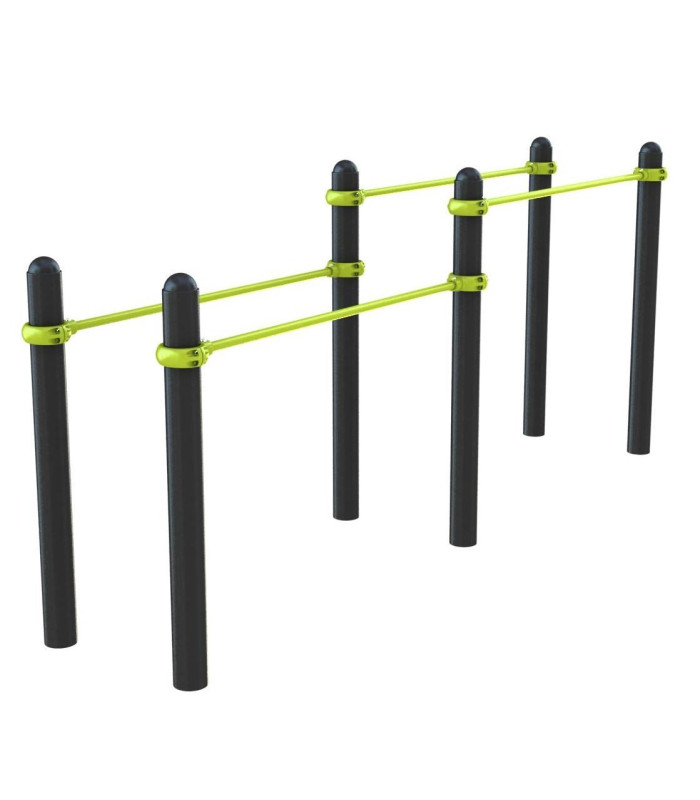 BARRE PARRALELES DIPS DOUBLE