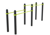 BARRE PARRALELES DIPS DOUBLE