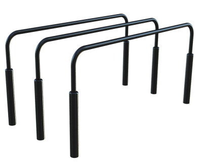 TRIPLE BARRES PARRALELES DIPS FIXES