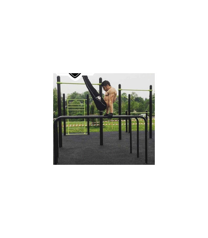 TRIPLE BARRES PARRALELES DIPS FIXES EXE