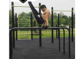 TRIPLE BARRES PARRALELES DIPS FIXES EXE
