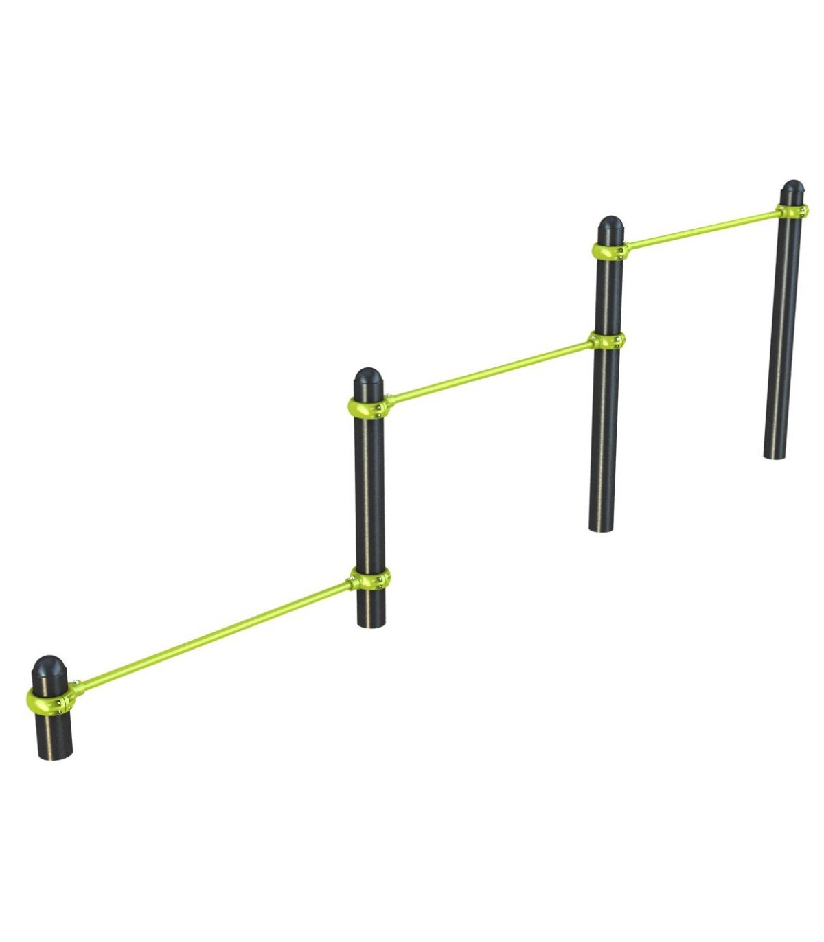 TRIPLE PUSH UP BAR FIXE