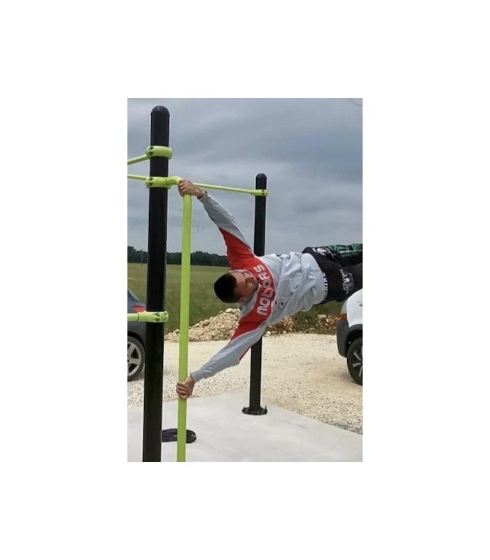 BARRE DE POLE STREET WORKOUT drapeau