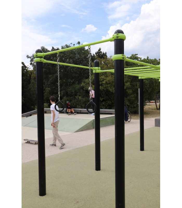 BARRE ANNEAUX STREET WORKOUT exe