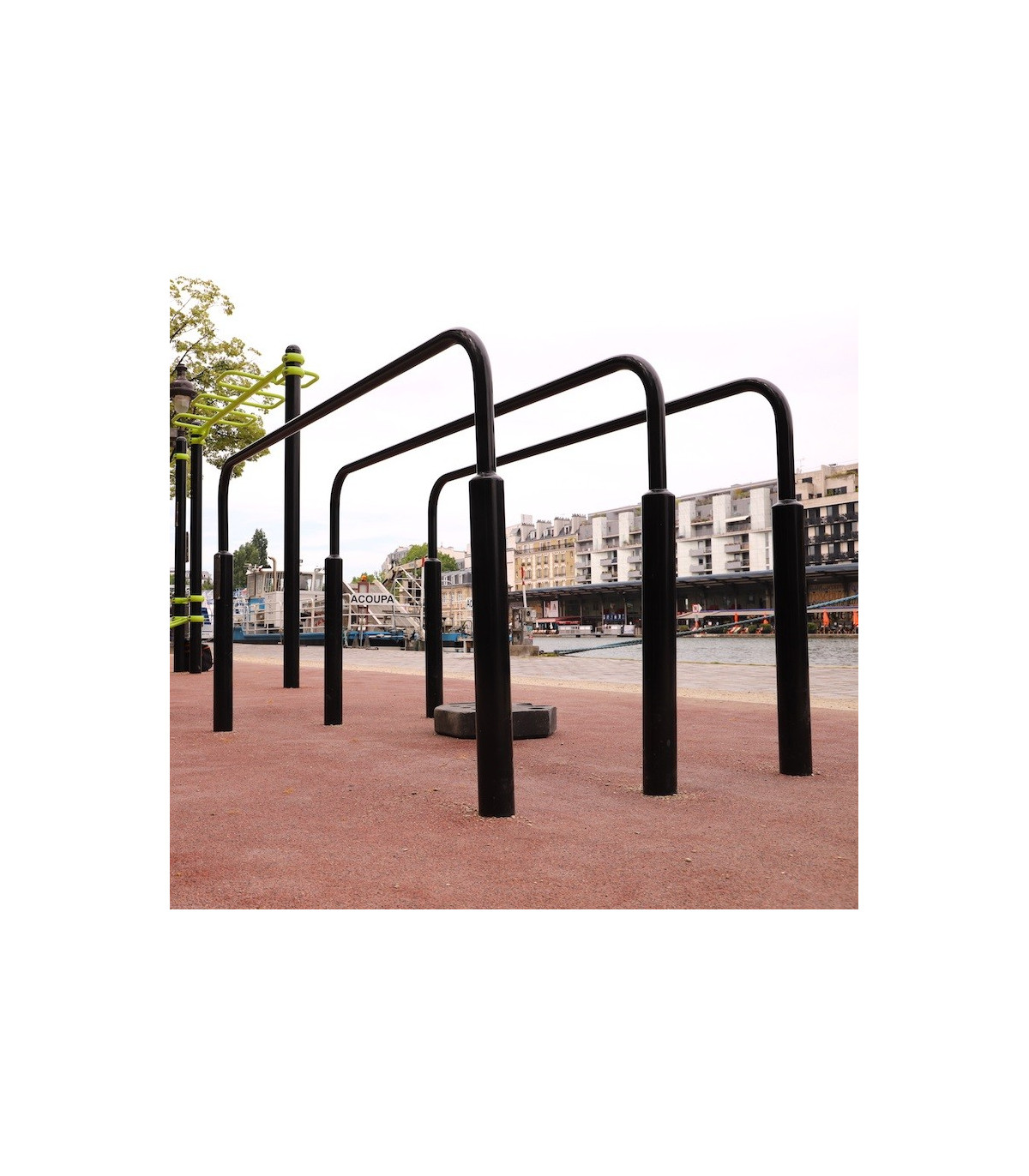 TRIPLES BARRES PARRALELES DIPS FIXES exte