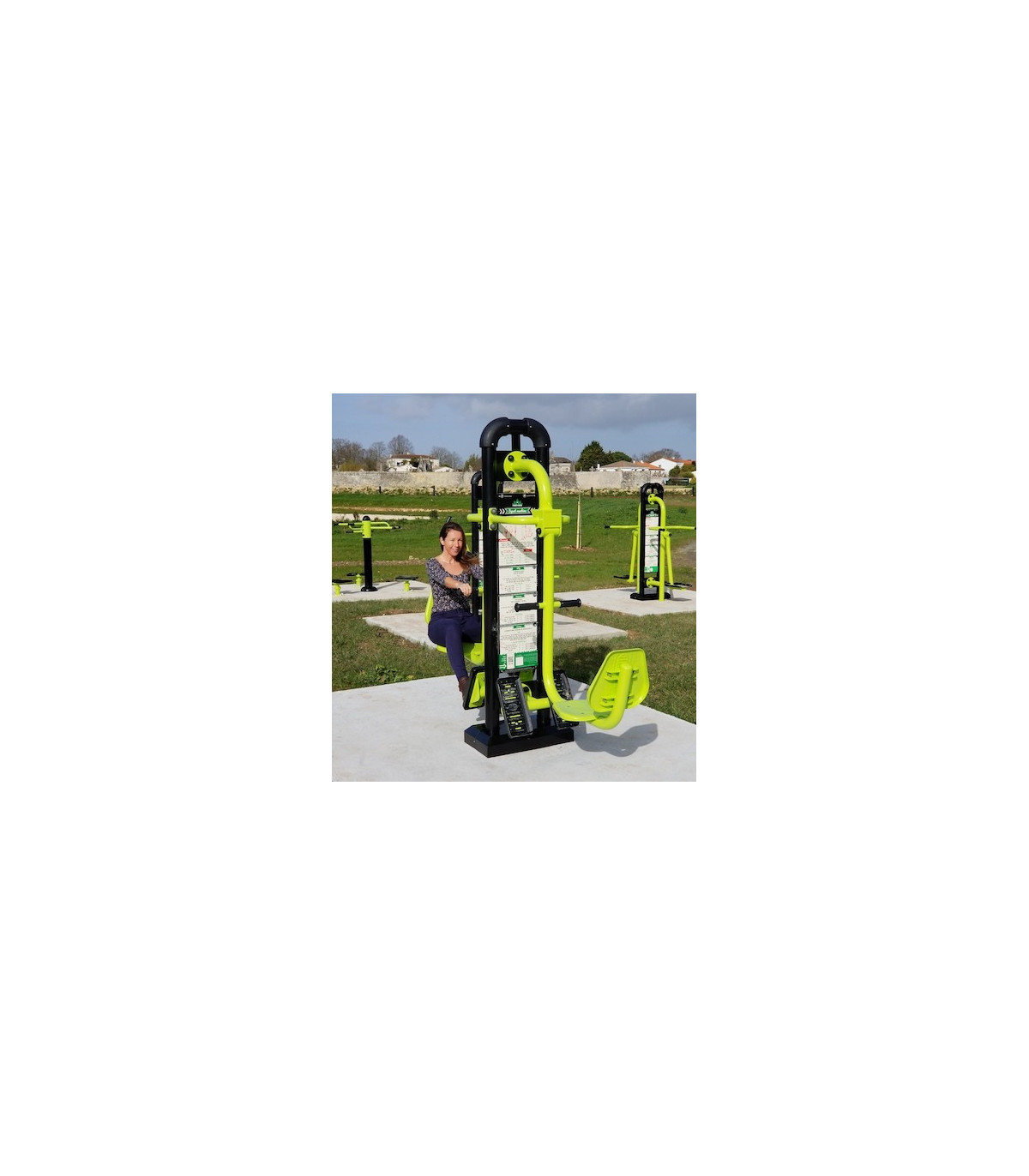 LA SQUAT MACHINE DOUBLE EXTE