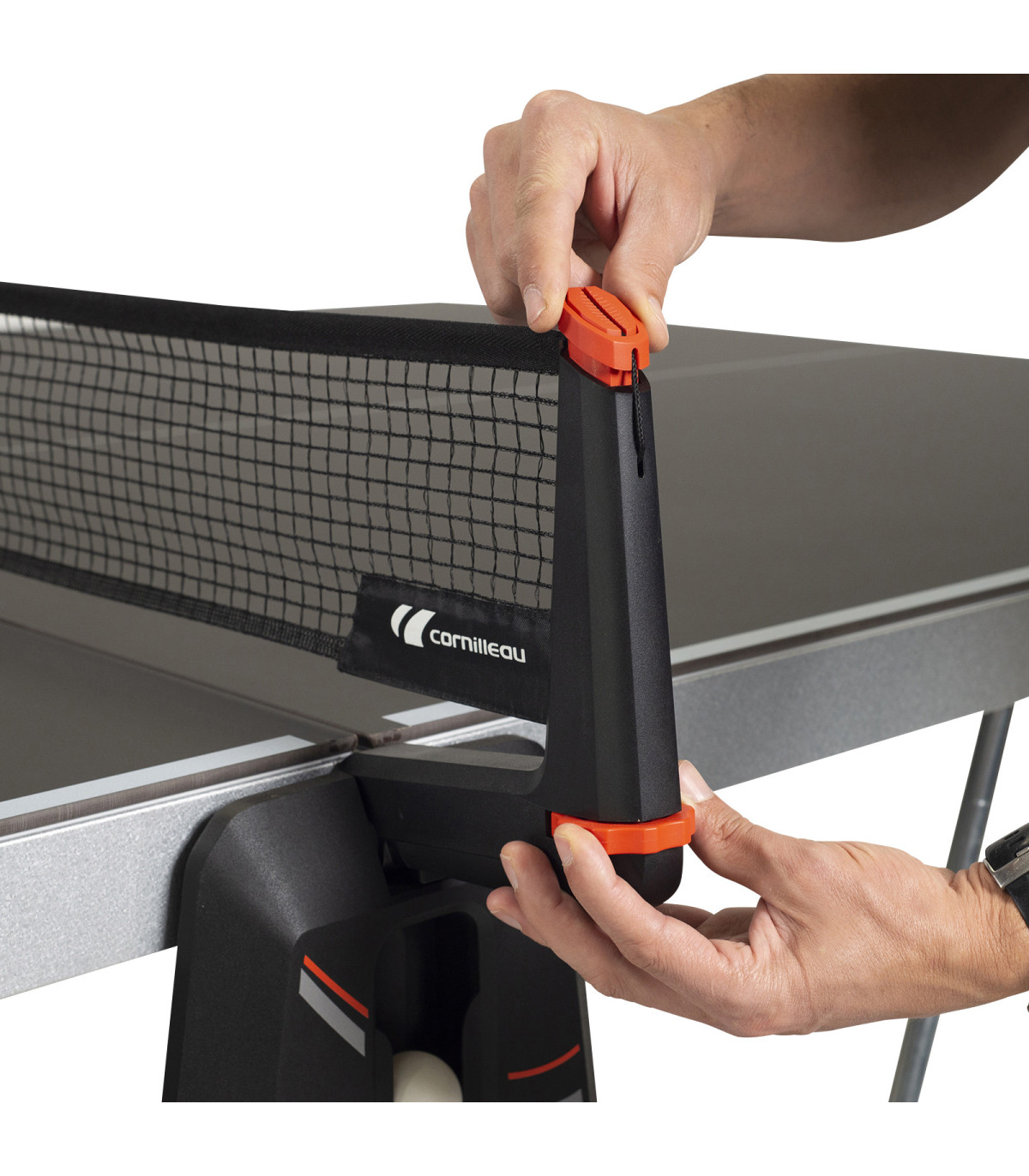 ZOOM FILET TABLE DE PING PONG OUTDOOR 500 X CROSSOVER CORNILLEAU