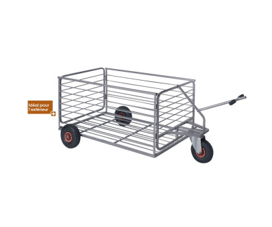 CHARIOT DE RANGEMENT ET TRANSPORT EXTERIEUR 