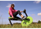 Vélo semi-allongé R-PRO en action