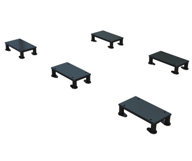 5 PLATEAUX STEPS