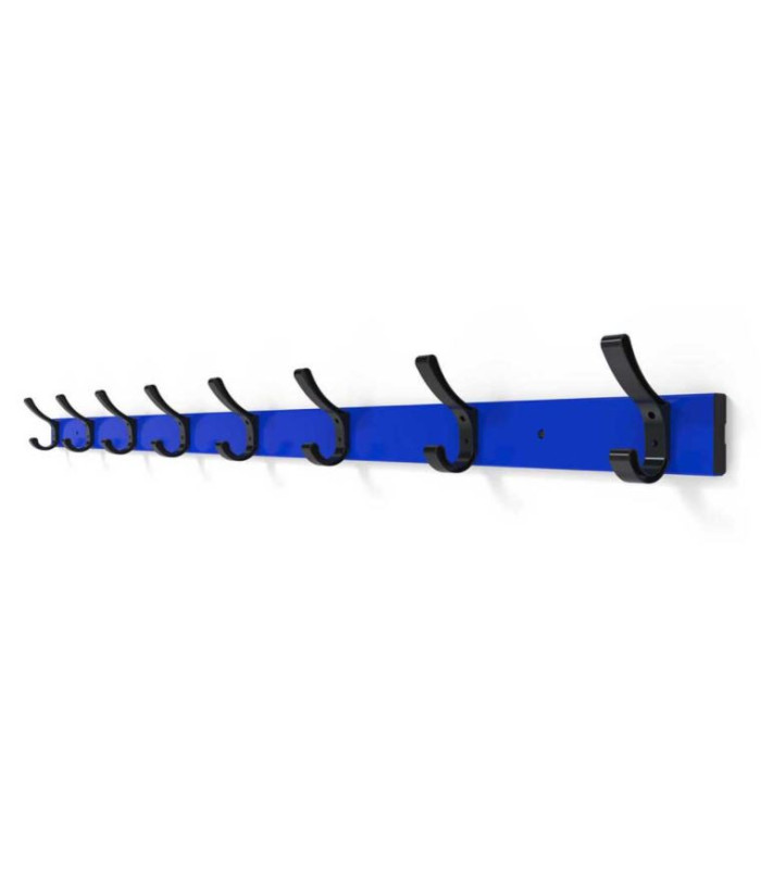 PORTE PATERES VESTIARES ALUMINIUM
