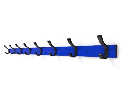 PORTE PATERES VESTIARES ALUMINIUM