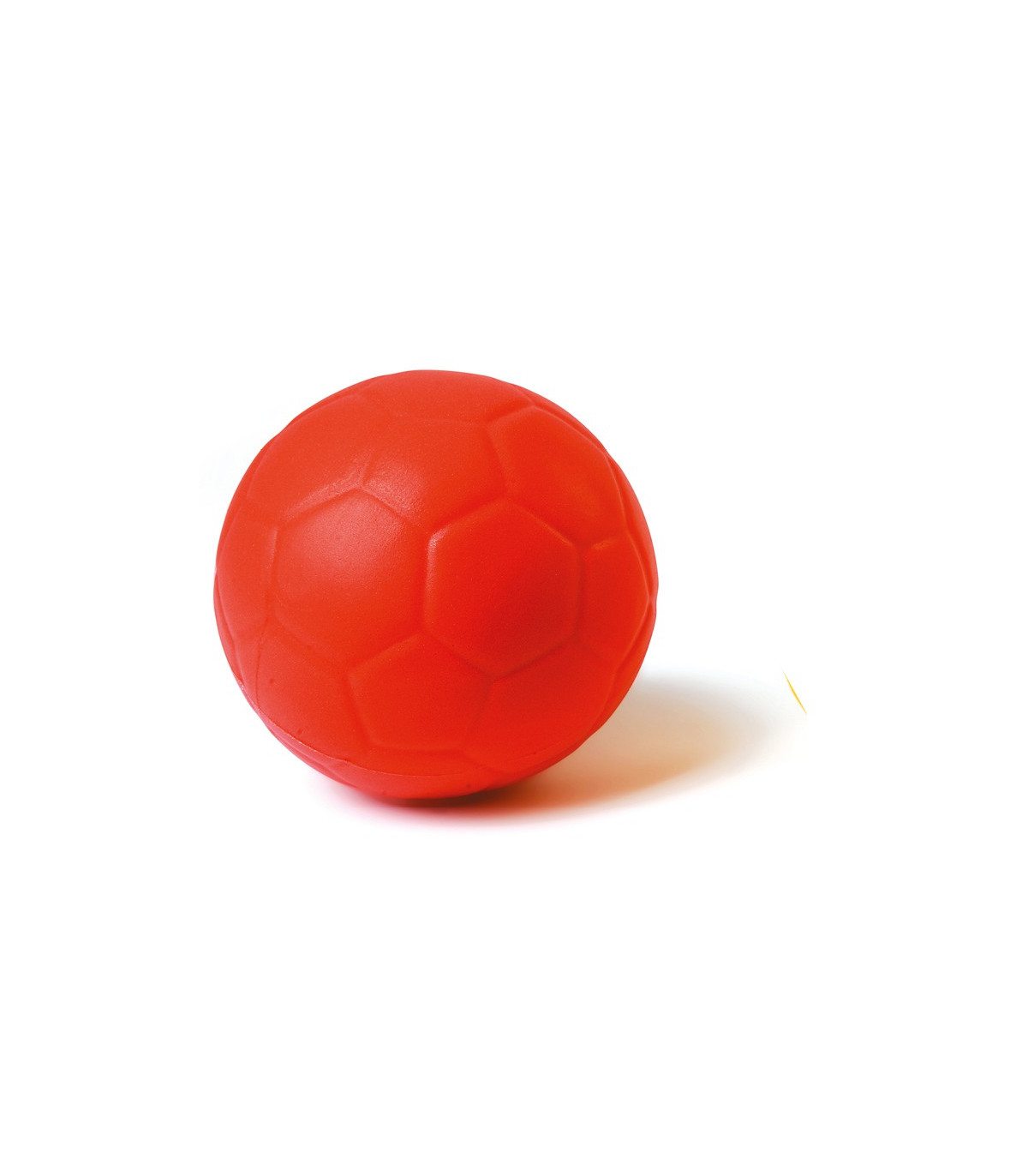 BALLON FOOTBALL MOUSSE ROUGE