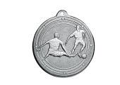 MÉDAILLE FOOT ARGENT FRAPPÉE 50 MM