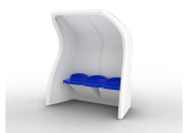 ABRI DE TOUCHE MONOBLOC COMPOSITE 3 PLACES HAUTEUR 1,6 M
