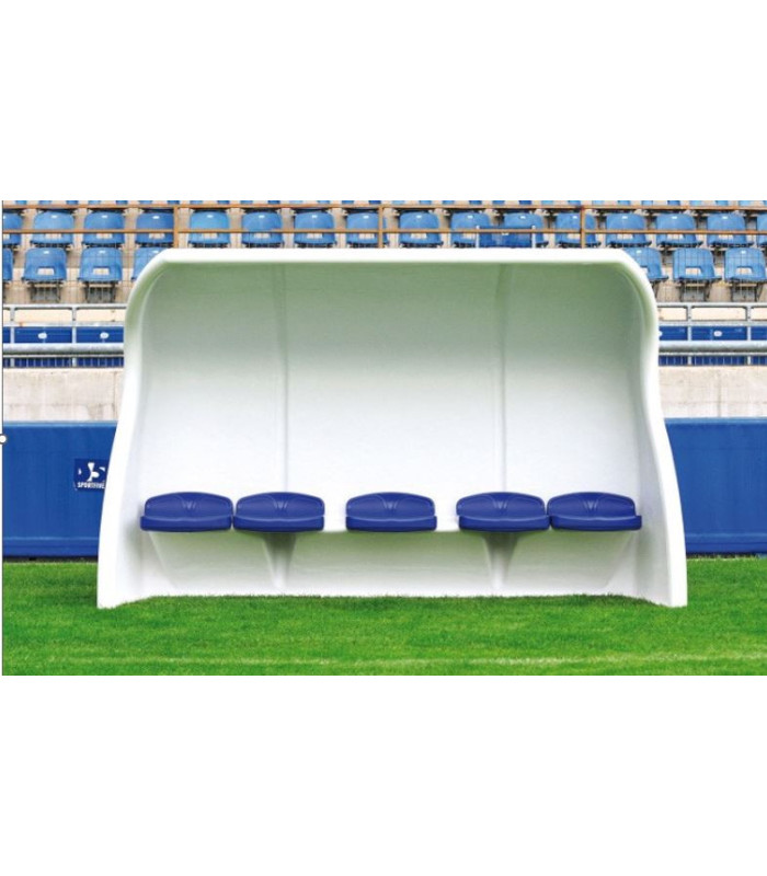 ABRI DE TOUCHE MONOBLOC COMPOSITE 5 PLACES HAUTEUR 1,6 M