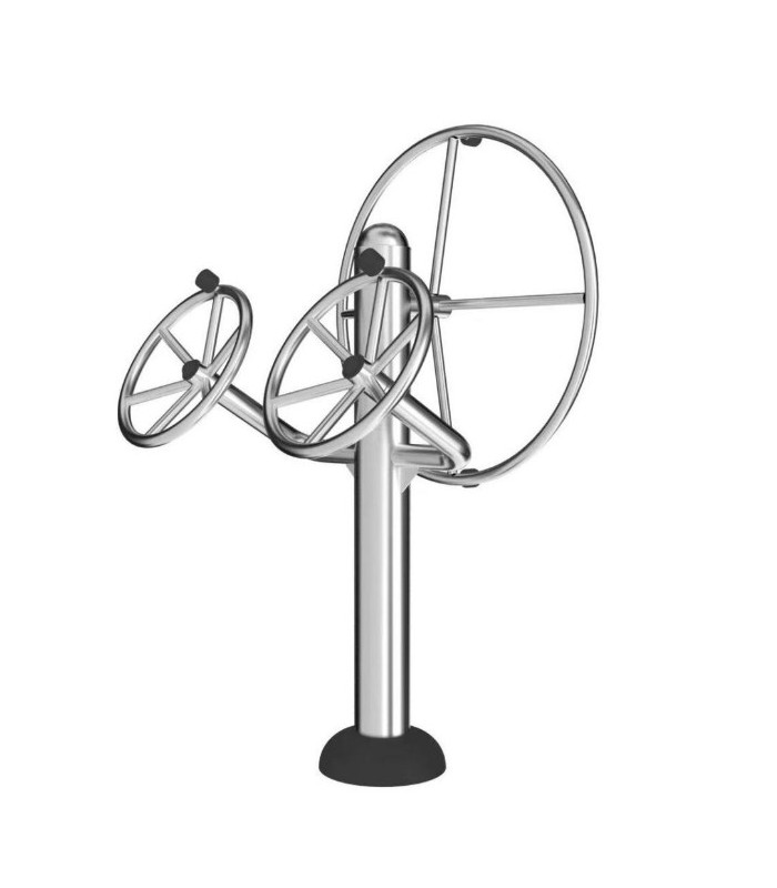 LE VOLANT BARREUR INOX 