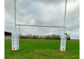 LOT DE 4 PROTECTIONS POTEAUX RUGBY PERSONNALISÉES LILLE RUGBY CLUB 2