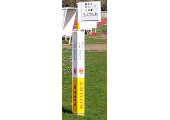 LOT DE 14 PROTECTIONS POTEAUX DE TOUCHE RUGBY PERSONNALISÉES LILLE RUGBY CLUB