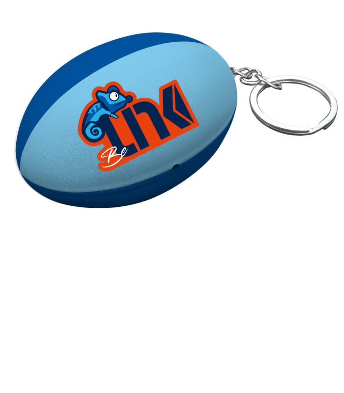 PORTE-CLES BALLON DE RUGBY