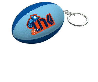 PORTE-CLES BALLON DE RUGBY