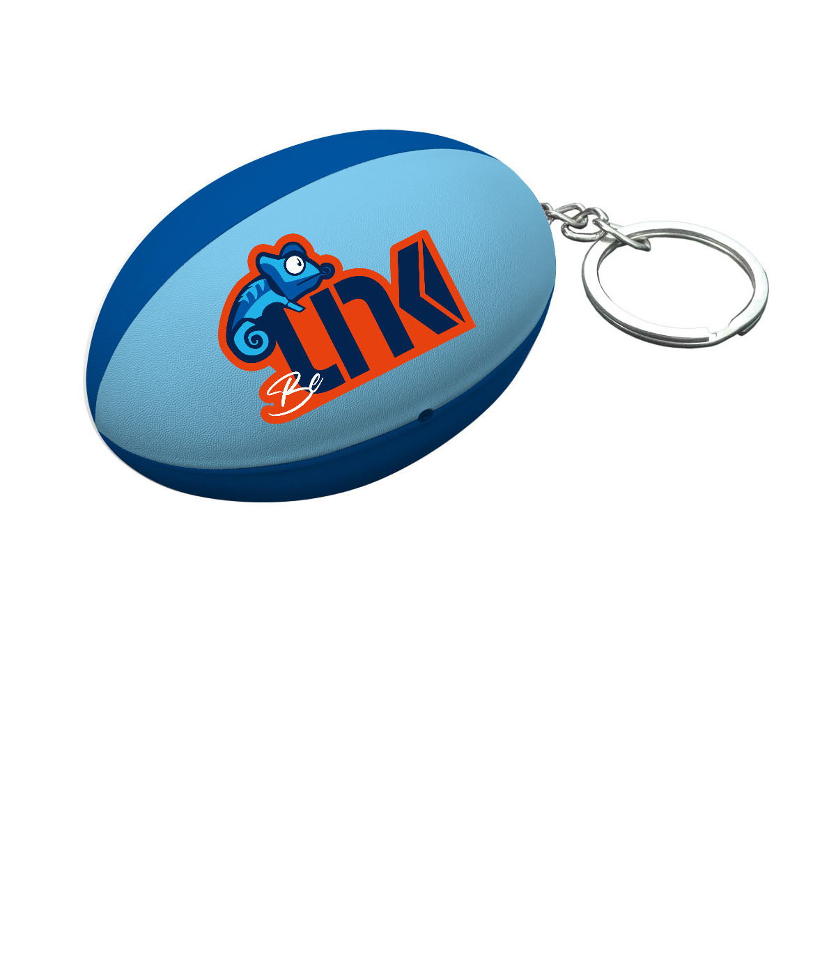 PORTE-CLES BALLON DE RUGBY