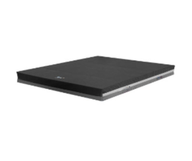 MATELAS GYMNASTIQUE DE RECEPTION 200 x 120 x 10 cm NOIR 