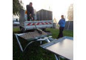 BACS DE LESTAGE AVEC SABLE POUR TABLE PING PONG PARK CORNILLEAU