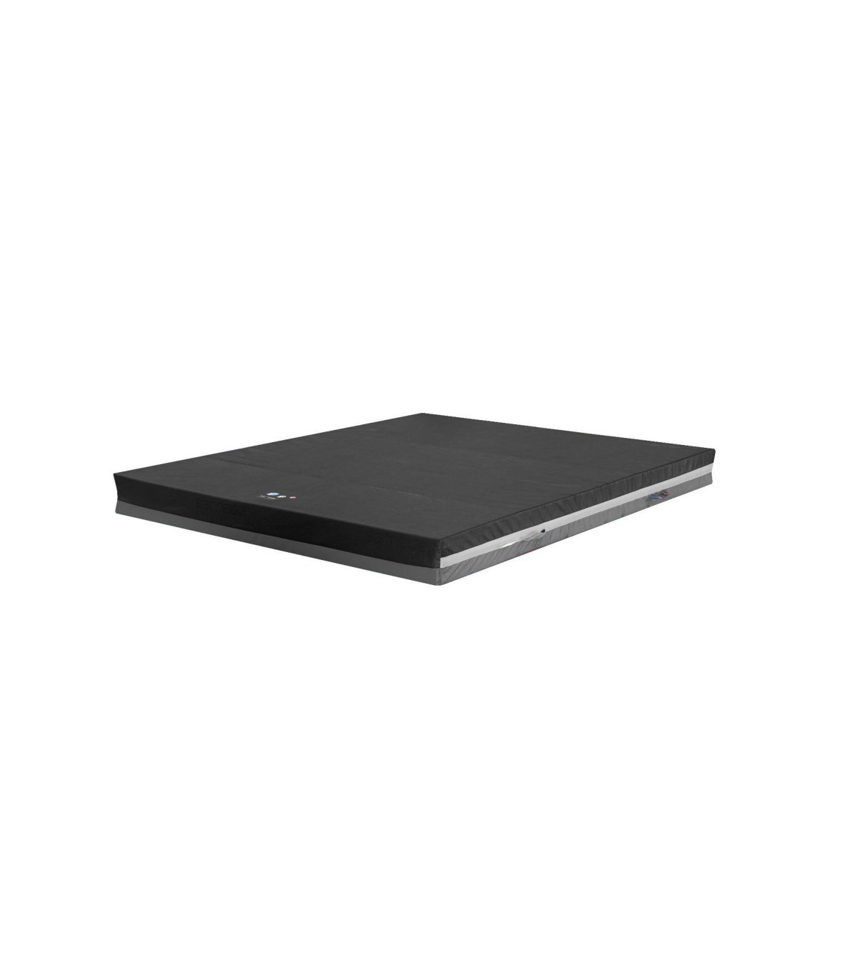 MATELAS GYMNASTIQUE DE RECEPTION STABILISES 240 x 200 x 20 cm NOIR