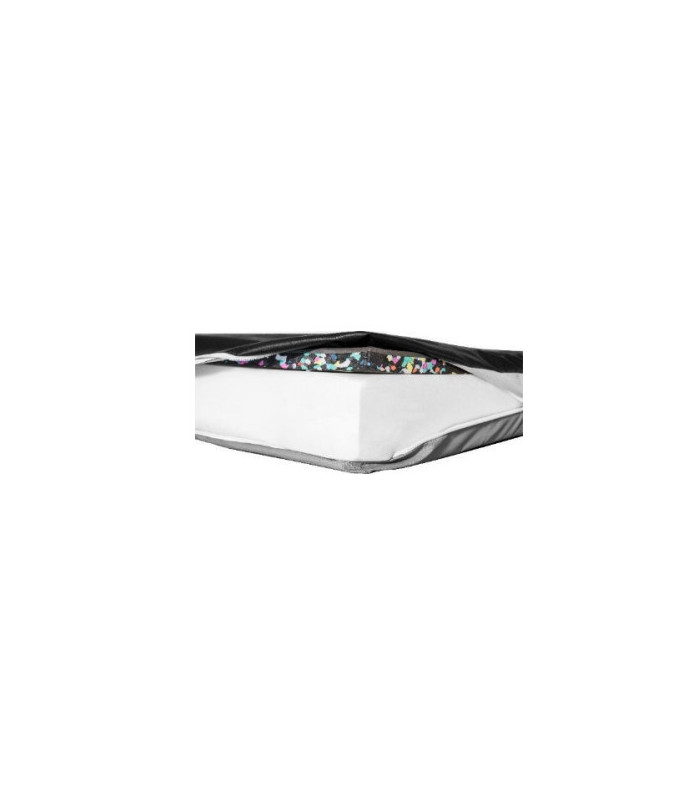 MATELAS GYMNASTIQUE DE RECEPTION STABILISES 240 x 200 x 20 cm NOIR