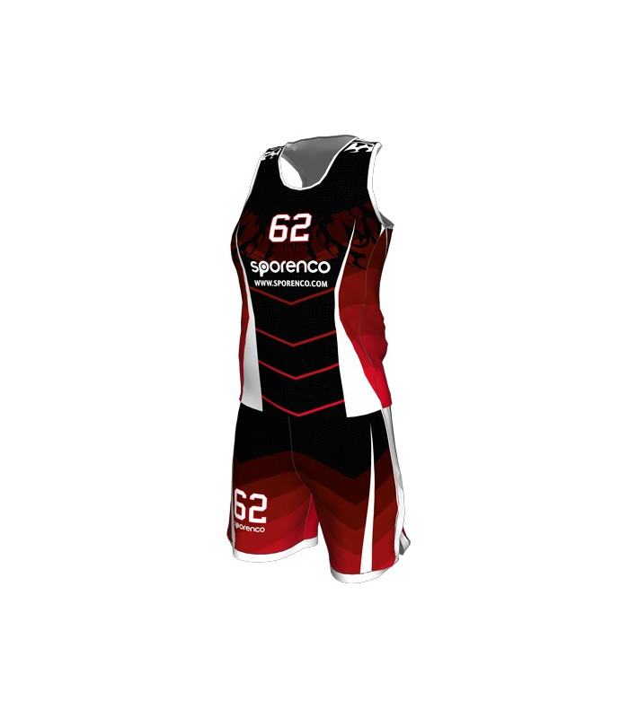 MAILLOT BASKET CLUB SUBLIMÉ FEMME DESIGN 3 FACE
