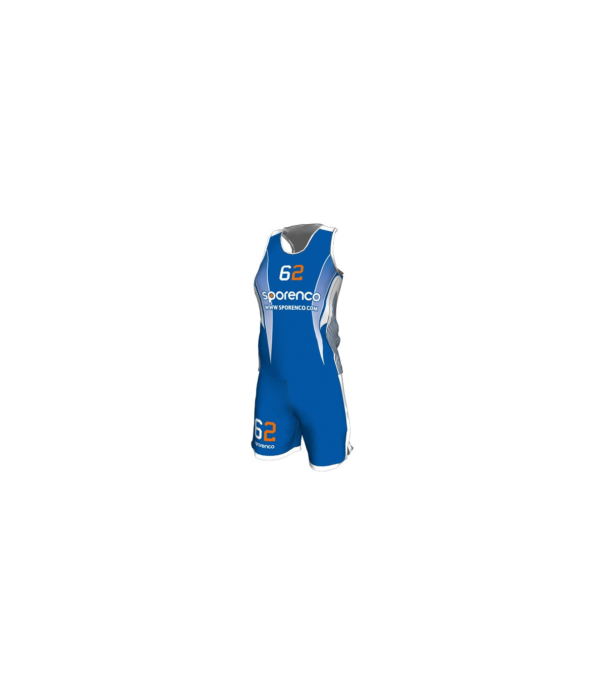 MAILLOT BASKET CLUB SUBLIMÉ FEMME DESIGN 1 FACE