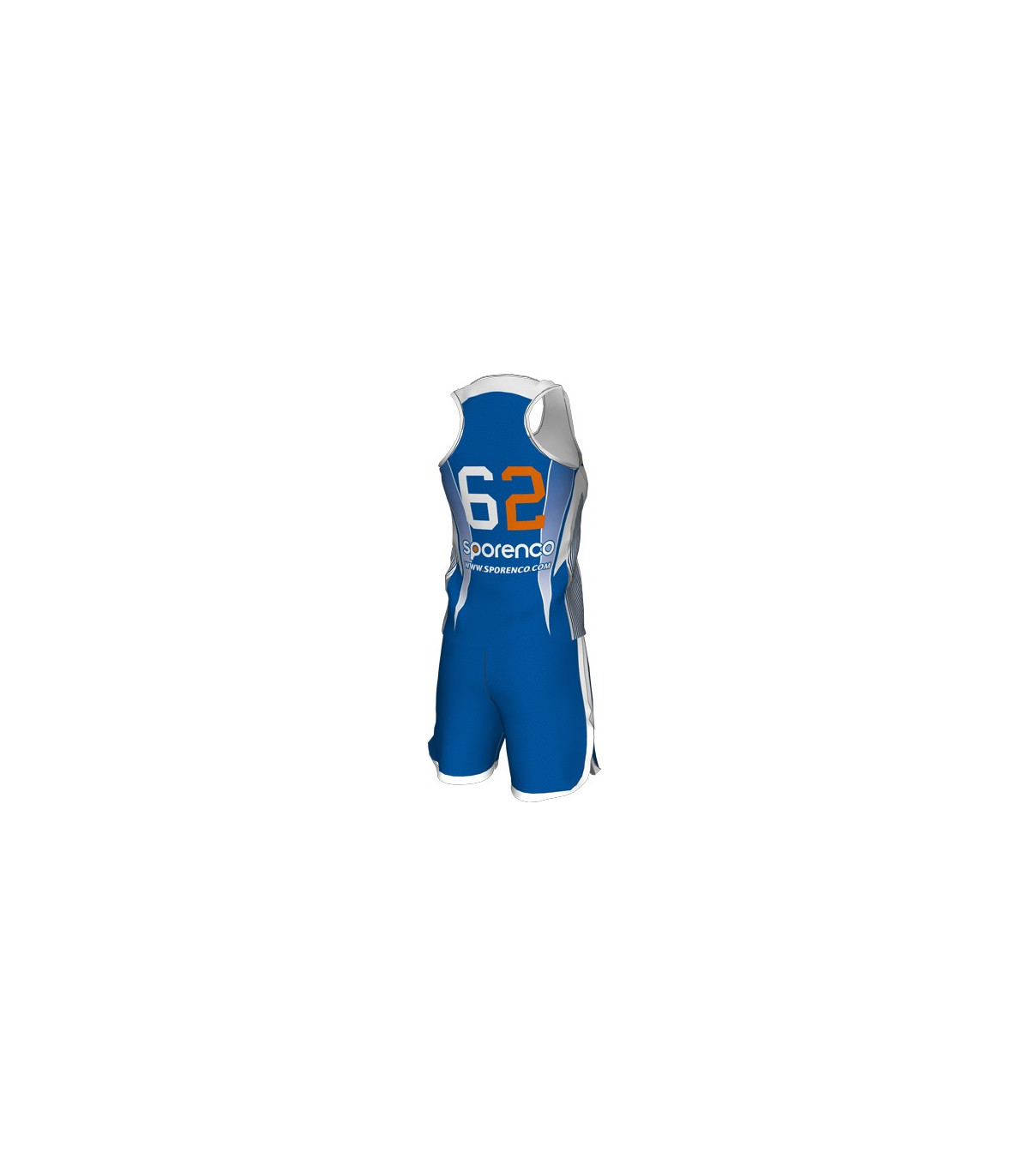 MAILLOT BASKET CLUB SUBLIMÉ FEMME DESIGN 1 DOS 