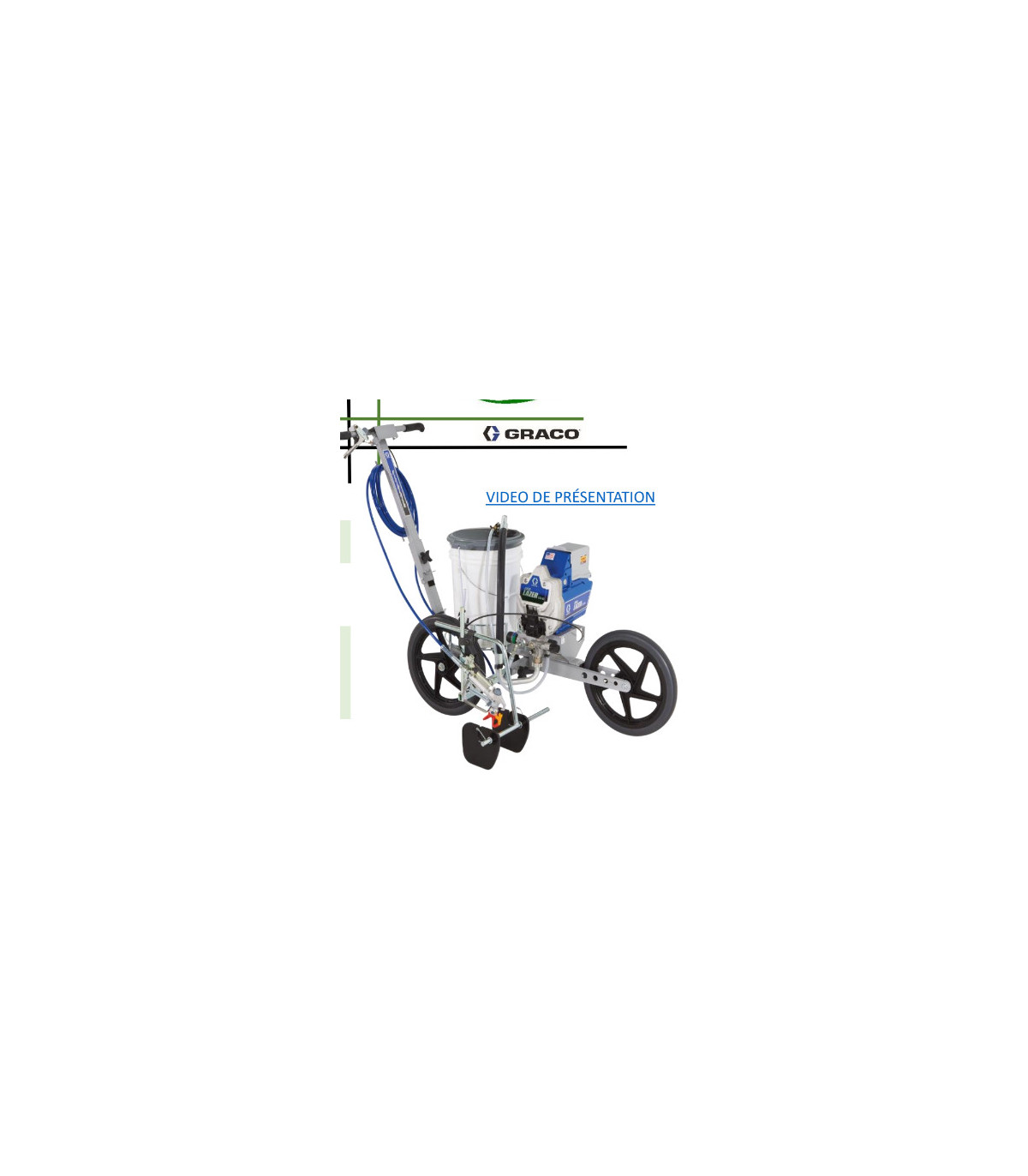TRACEUSE DE TERRAIN HAUTE PRESSION FIELDLAZER ES 100