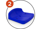 SIEGE PVC BANC DE TOUCHE  COMPOSITE  HAUTEUR 2 M