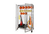 LOT DE 2 BARRES AMOVIBLES POUR ARMOIRE MOBILE 2 PORTES