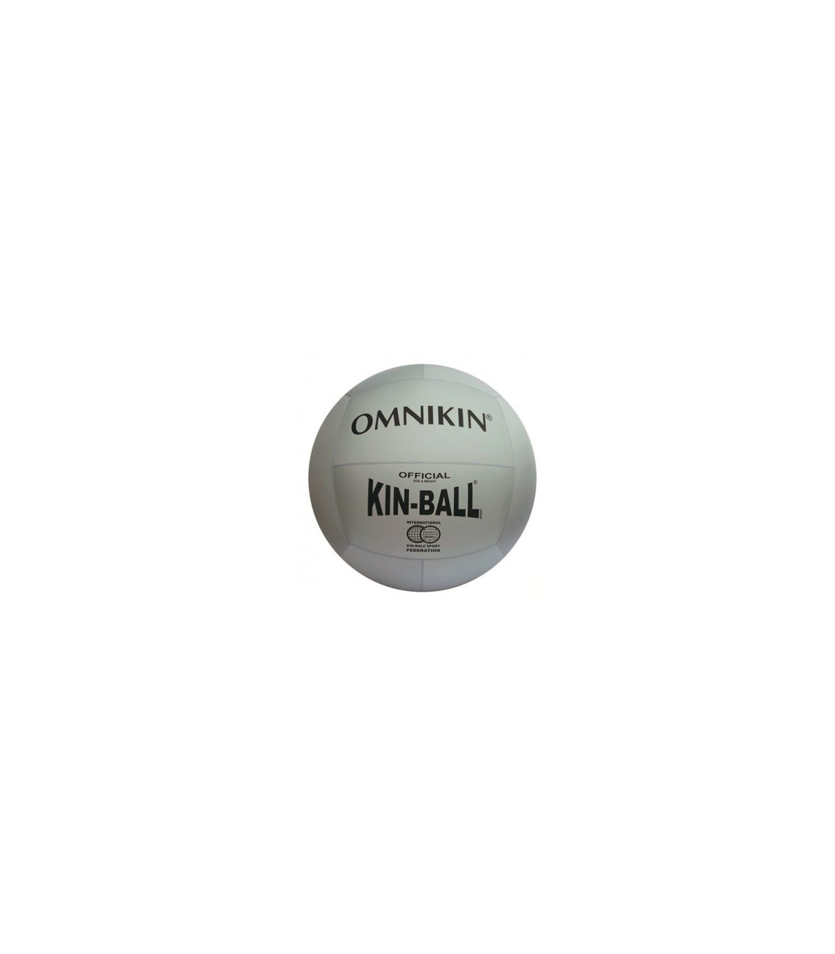 BALLON OFFICIEL KINBALL 122 CM GRIS