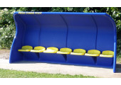 ABRI DE TOUCHE MONOBLOC COMPOSITE COULEUR HAUTEUR 1,6 M