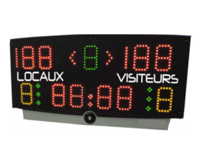 PANNEAU D'AFFICHAGE MULTISPORT PORTABLE