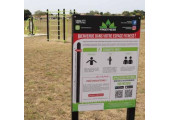 PANNEAU AFFICHAGE STREET WORK OUT