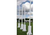 POTEAU DE RUGBY GONFLABLE HAUTEUR VUE 2