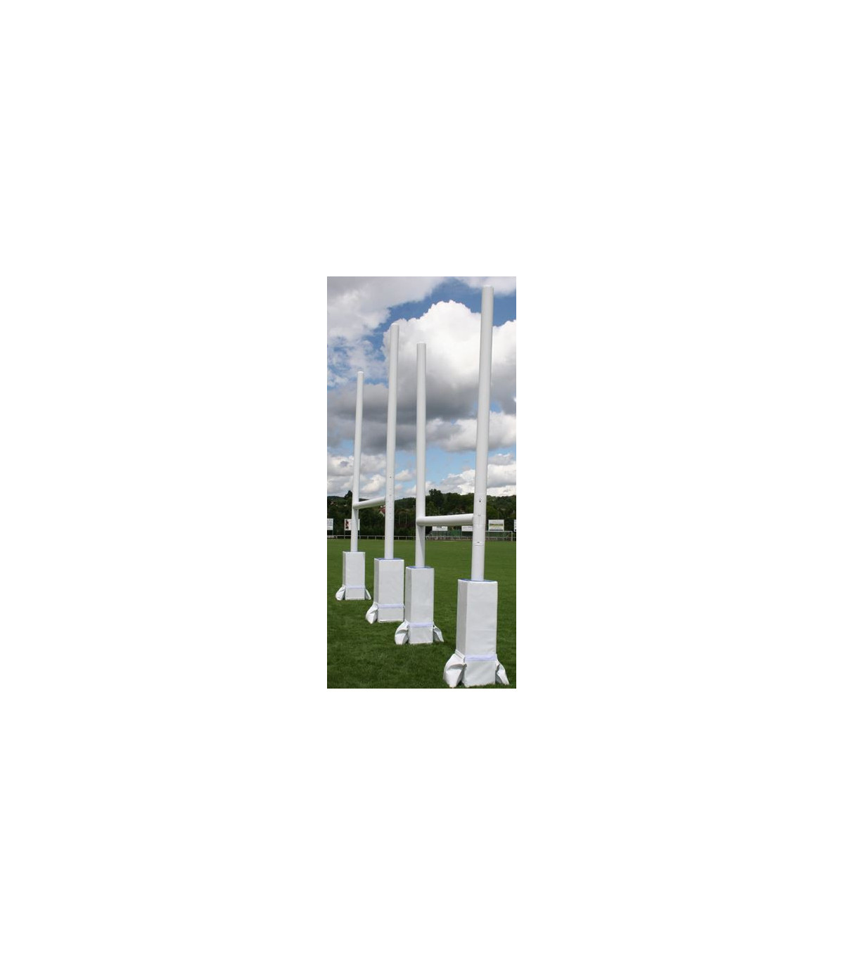 POTEAU DE RUGBY GONFLABLE HAUTEUR VUE 2